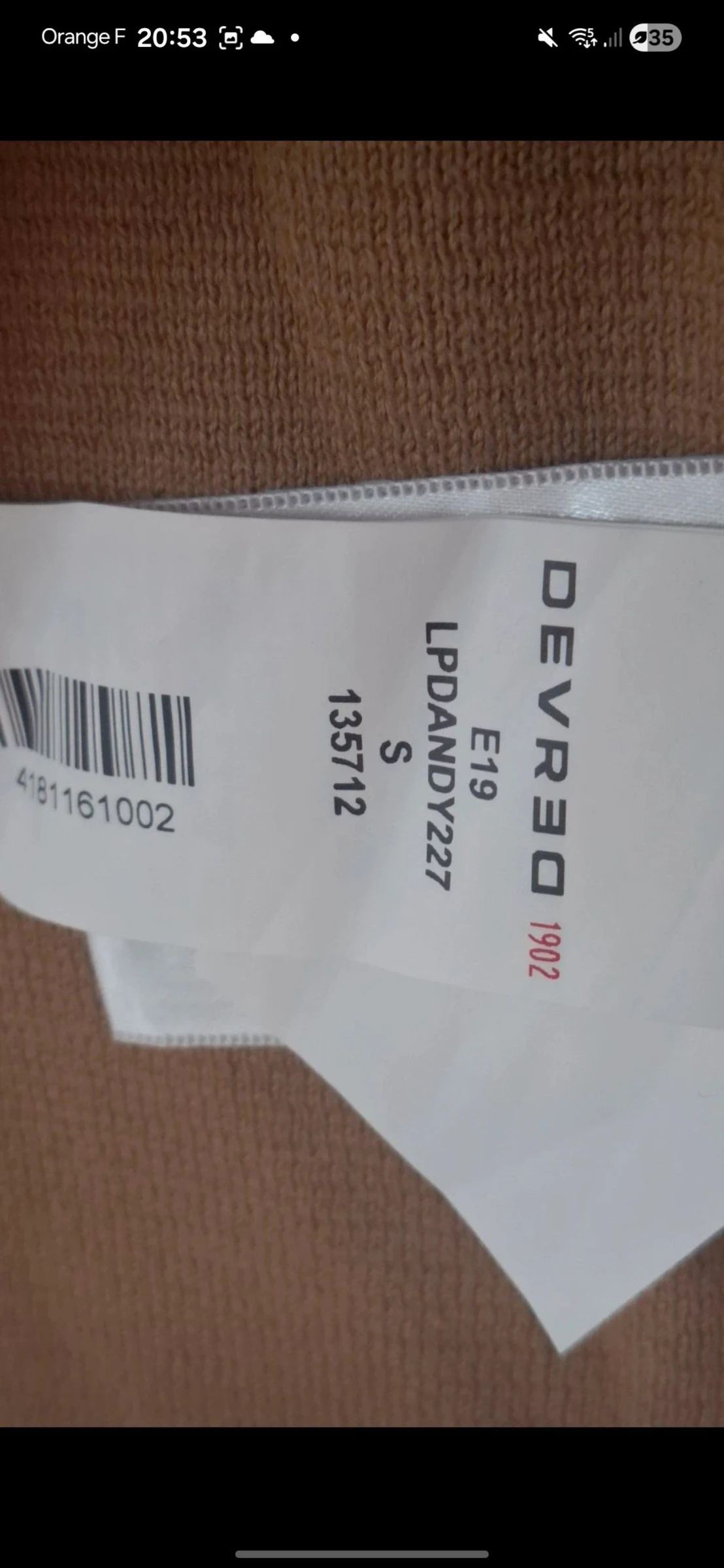 🤎 Gilet sem manga camelo em malha fina – tamanho P – novo nunca usado – photo 4
